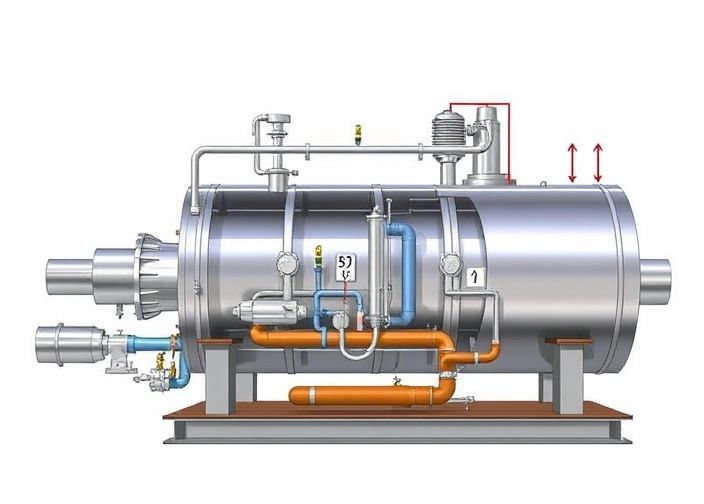 Degasser Working Principle